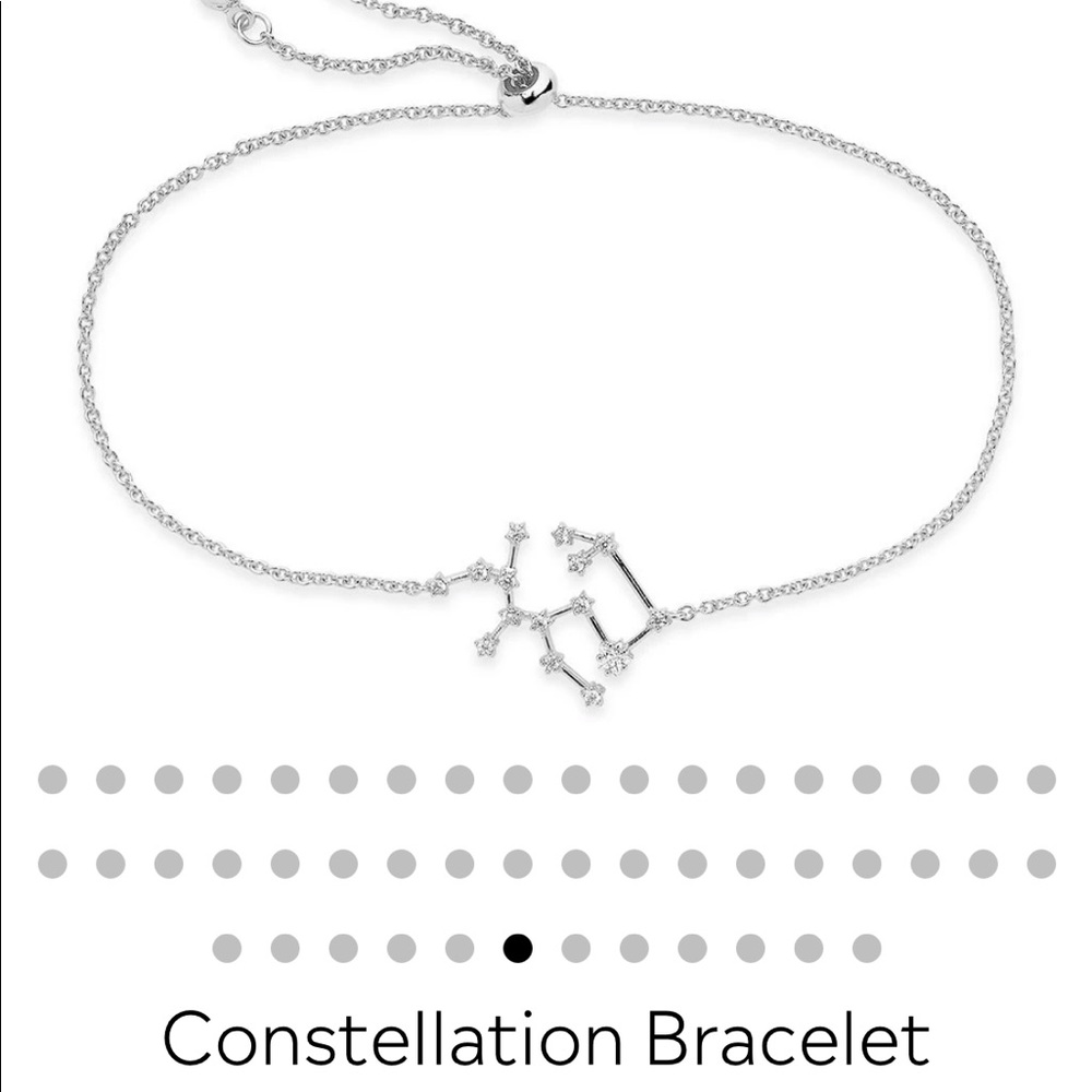 Sterling Forever Constellation Sagittarius bracele